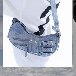 Stylish Blue Crossbody Bag